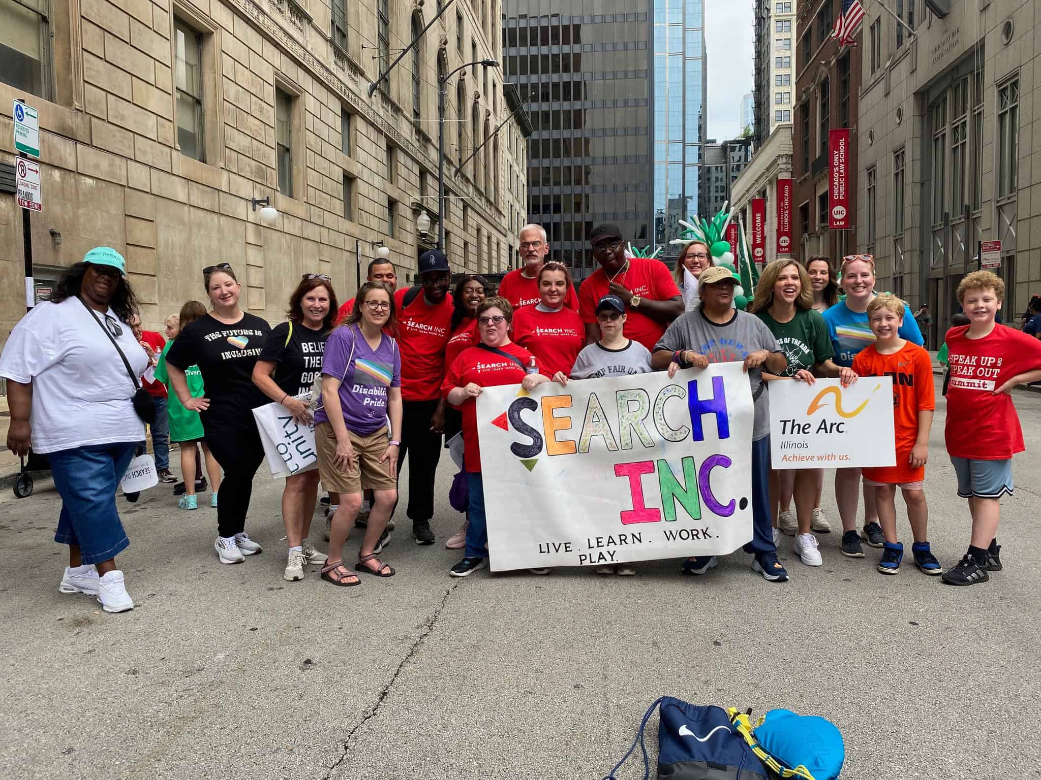 Search Inc at the 35th anniversary of the Americans with Disabilities Act (ADA) and Disability Pride Month